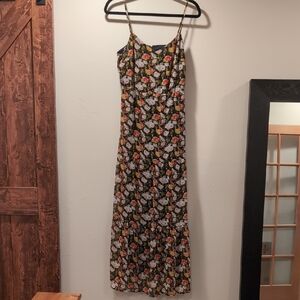 Floral Spaghetti Strap Dress